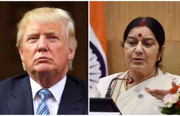 donald-trump-sushma-swaraj