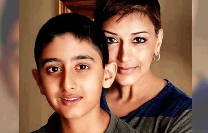 sonali-with-son