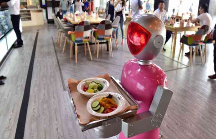 rorbot-in-retaurant