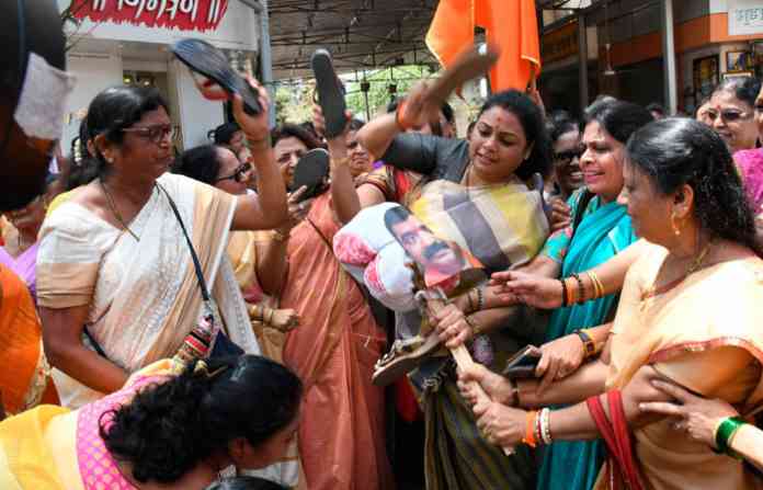 protest-aganist-ram-kadam-s
