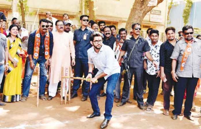 aaditya-thackeray-cricket aaditya-thackeray-cricket