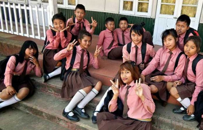 mizo-school-children