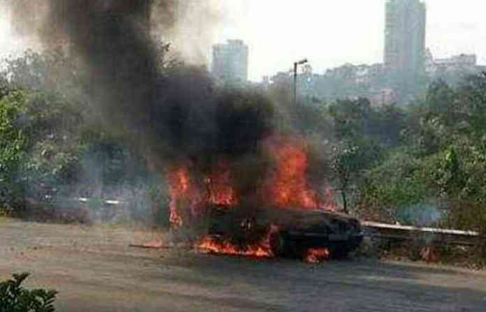 burning-car