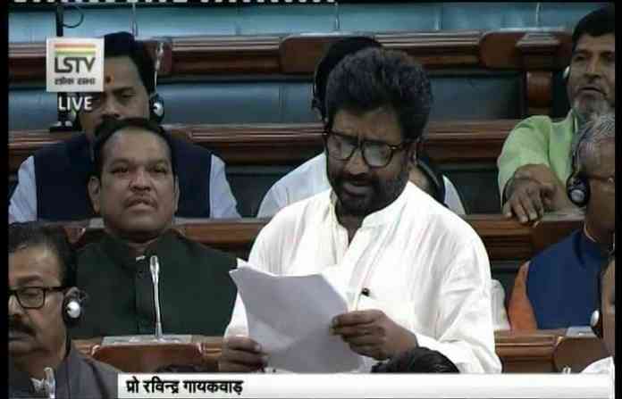 ravindra-gaikwad-in-loksabh