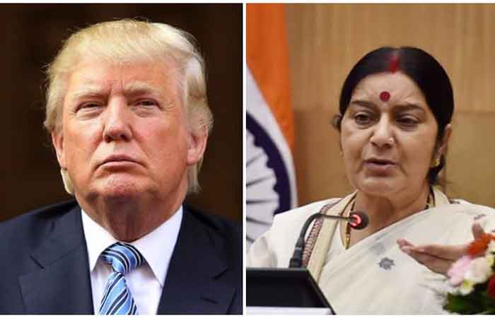 donald-trump-sushma-swaraj