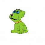 green-puppy