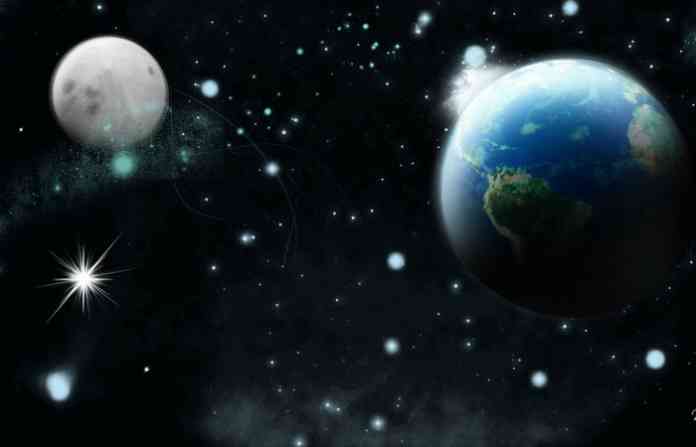 earth-and-moon