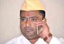 शिवद्रोही छिंदमला सभागृहाबाहेर हुसकावले, अहिल्यानगर पालिकेत अभूतपूर्व गोंधळ shripad-chhindam