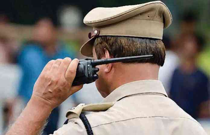 police-walkie-talkie