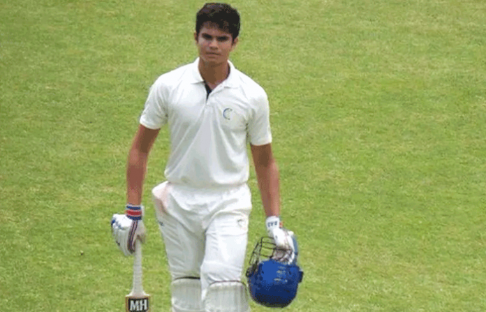 arjun-tendulkar-out
