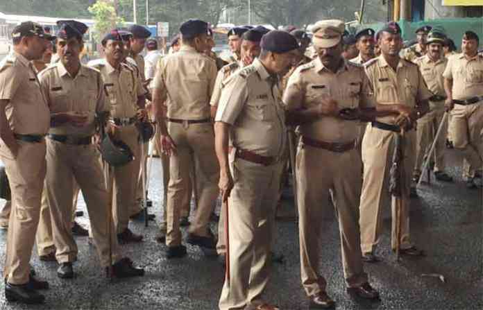 morcha-thane-police