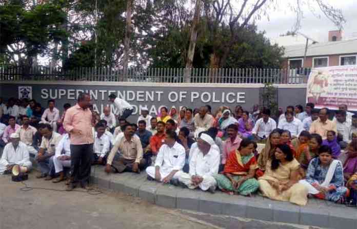 nagar-protest-march