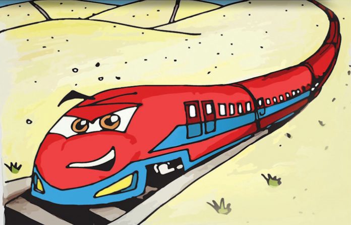 bullet-train-cartoon