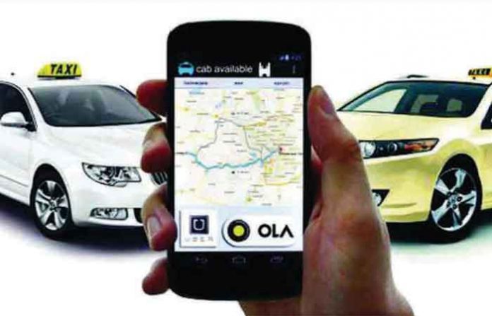 ola-uber-protest ola-uber-protest