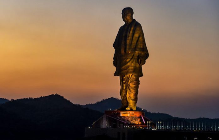 statue-of-unity-sunset-imag