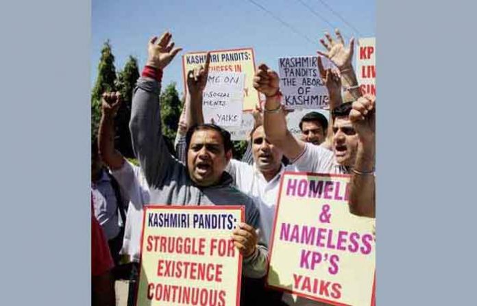 kashmiri-pandit-protest