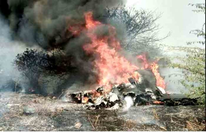 aircraft crashed