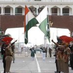 beating the retreat at wagah attari border