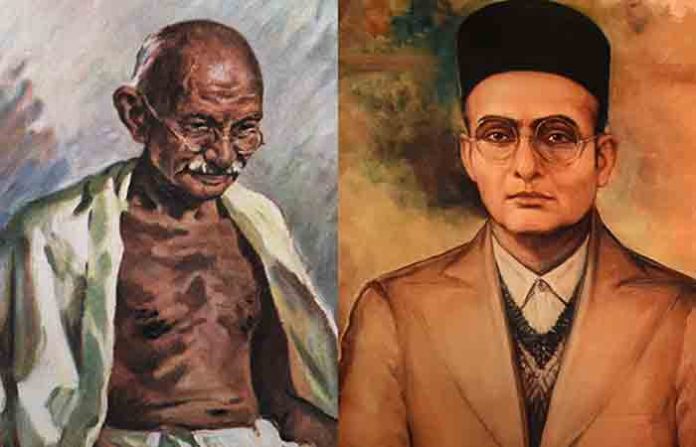 gandhi-and-savarkar