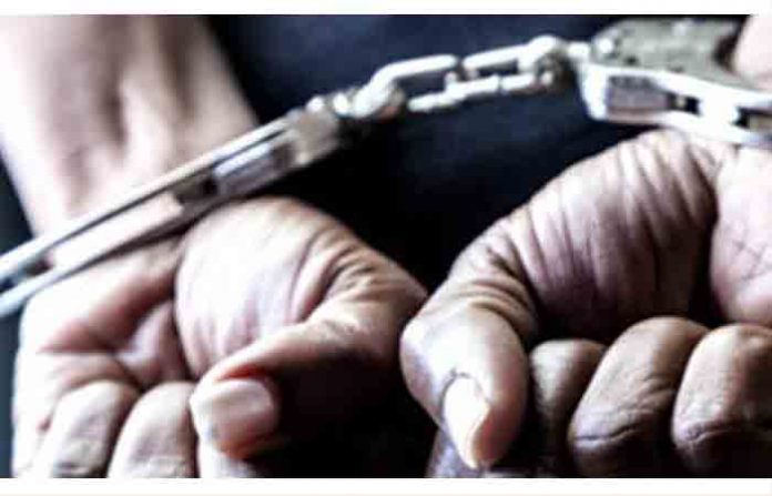 arrested