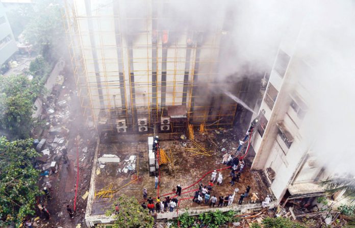 bandra-mtnl-fire