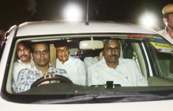 chidambaram-arrested