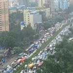 traffic jam in ghodbunder road