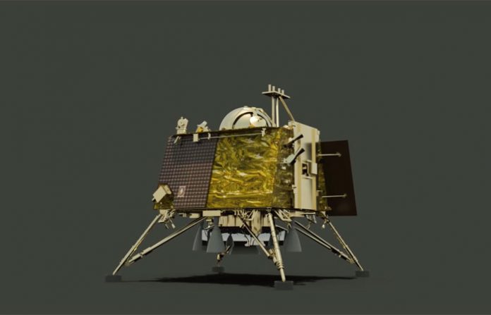 vikram-lander-good-image Chandrayaan-2 lander Vikram intact, but tilted, near planned landing site