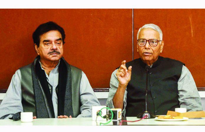 Yashwant Sinha's press conference