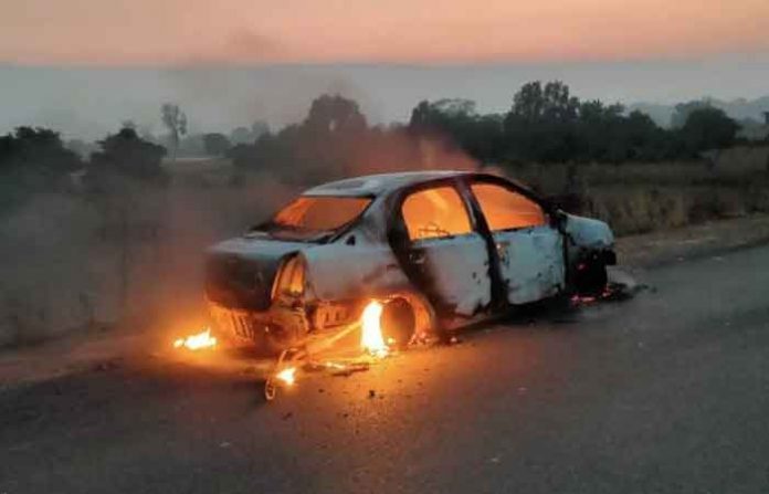 burning-car