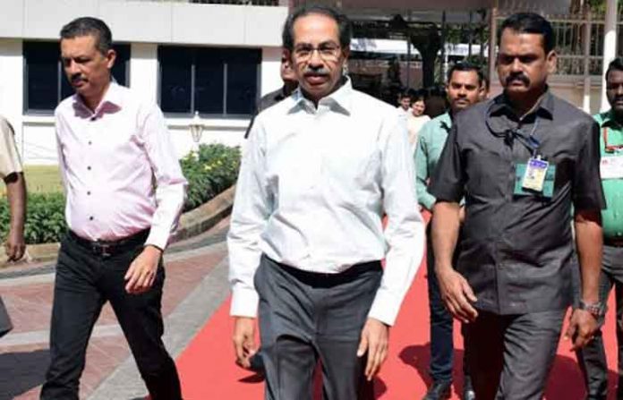 Uddhav Thacekray in vidhanbhavan shirt pant cm-uddhav-thackeray-1
