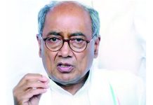 दिग्विजय सिंह यांनी घेतली उद्धव ठाकरे यांची भेट