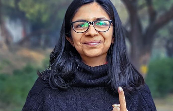 swati-maliwal-voting