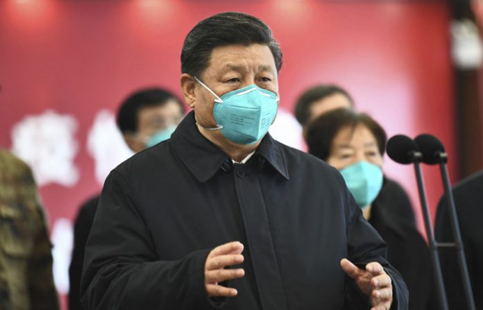 Xi Jinping in Wuhan