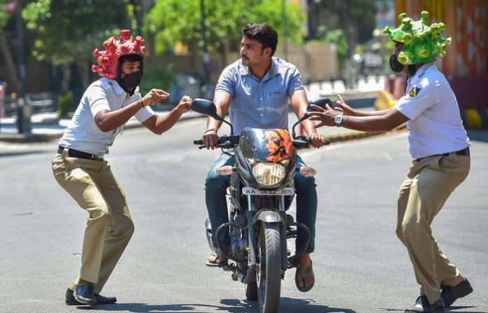 corona-virus-traffic-police