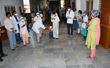 इचलकरंजीतील कोरोना मुक्त बालकास डिस्चार्ज, आजोबांचा मृत्यू