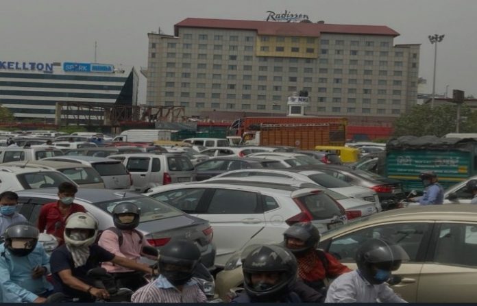 delhi-hariyana-border-traffic