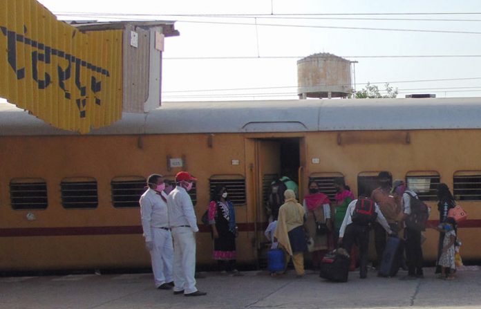 pandharpur-shramik-train