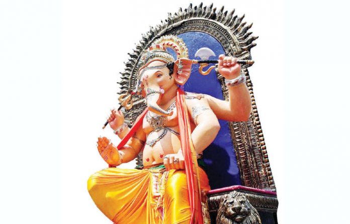 Preparations for Ganesha festival