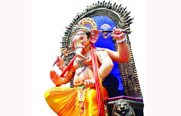 Preparations for Ganesha festival
