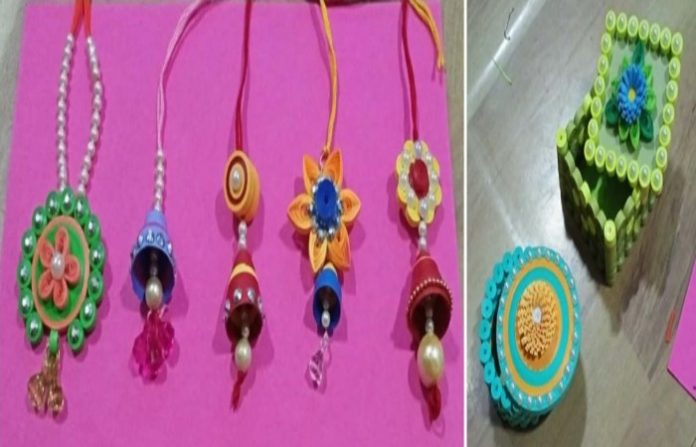 rakhi-from-seeds-paper