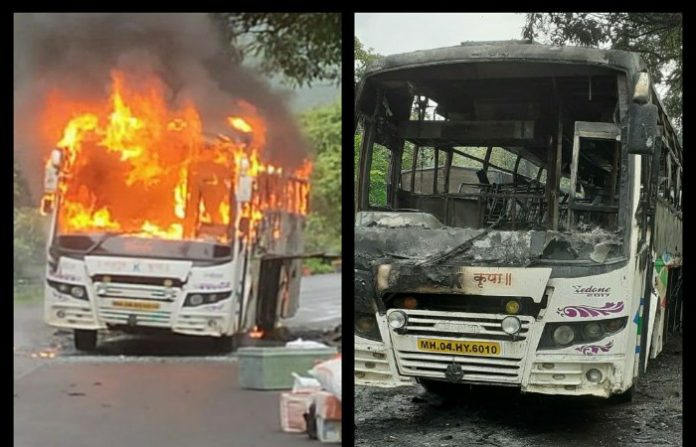 sangameshwar-bus-fire