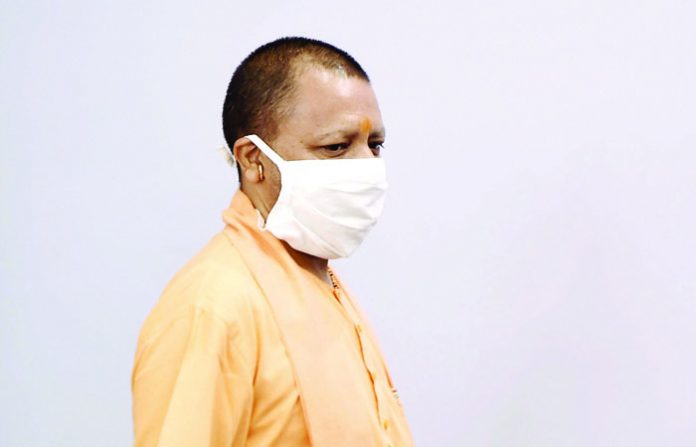 Yogi Adityanath in Mumbai