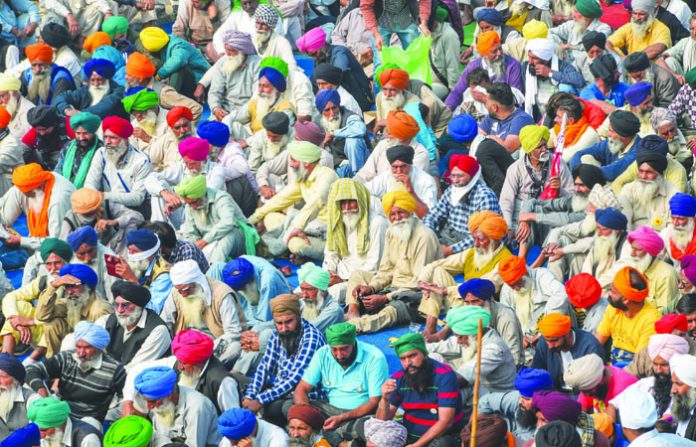 Farmers protest in Delhi