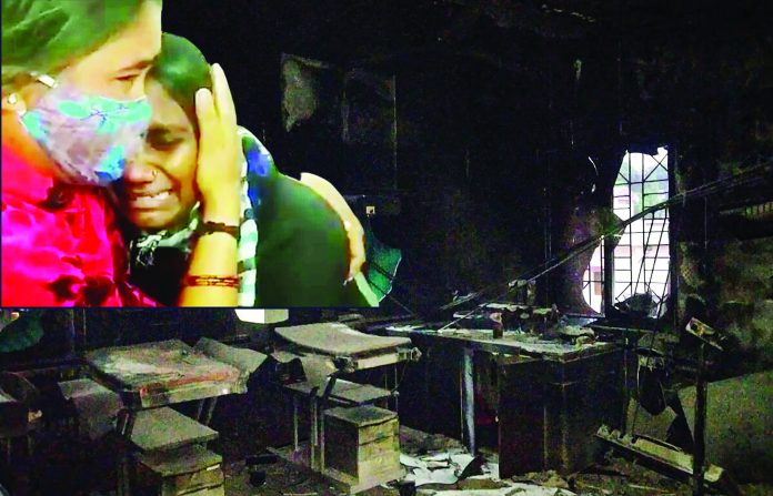 Fire in Bhandara Hospital