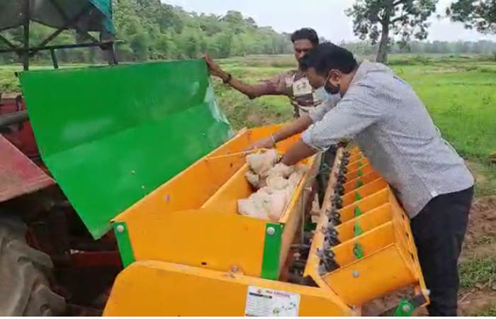 भात पेरणी करण्यासाठी नवे यंत्र विकसित