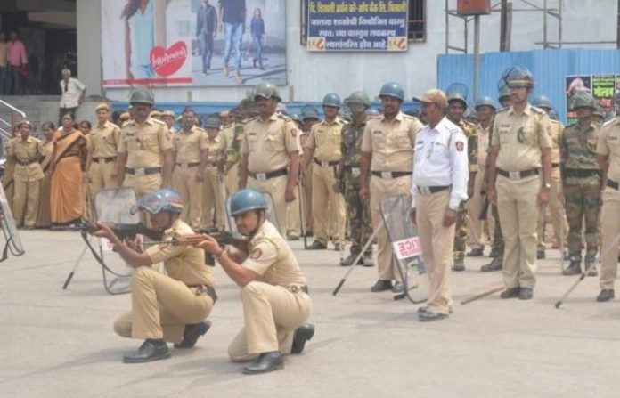 police-mock-drill