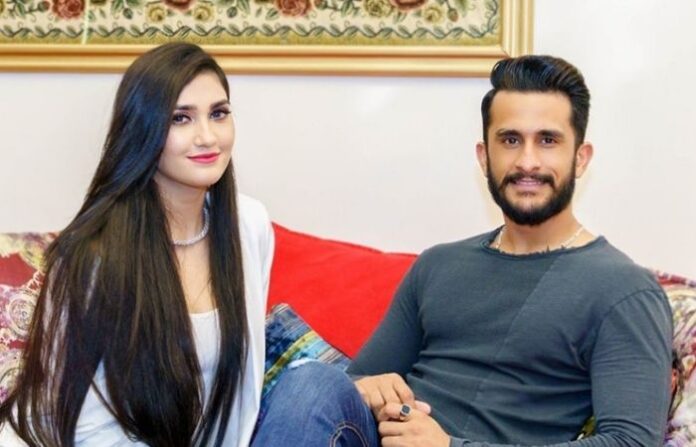 Hasan ali and wife