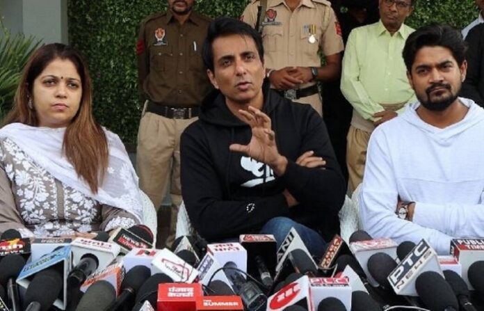 Malvika and Sonu Sood