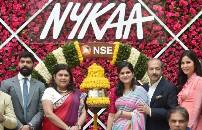 Nykaa ipo listing